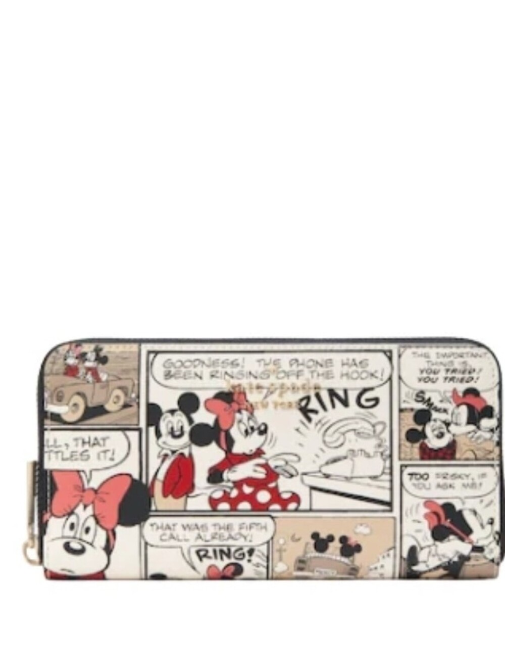 Kate Spade x Disney Mickey Mouse Large Continental Wallet